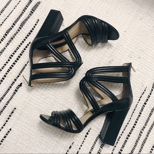 Michael Kors Black Block Heel